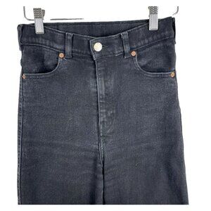 Dr. Denim Moxy Straight Solid Black High Rise Jeans Womens Size 24